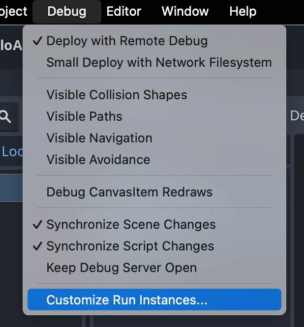 remote debug configuration_step_1